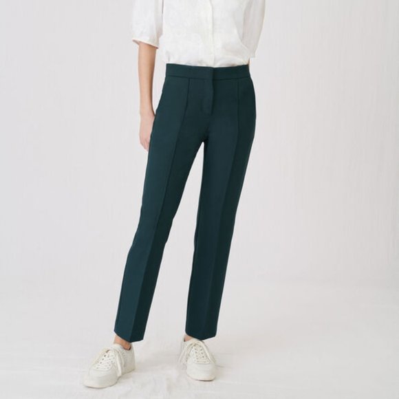 NWT Maje Straight Cut Suit Pants Size 34 US Size 2 - Picture 1 of 6
